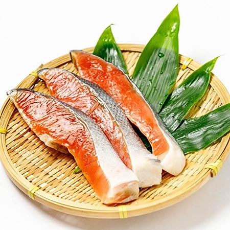 [函館 弘成]天然甘口紅鮭10切れセット