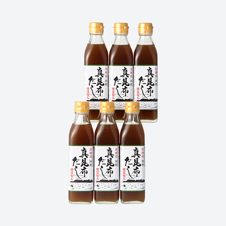 [栄屋]北海道函館「真昆布だし」(根昆布入)300ml×6
