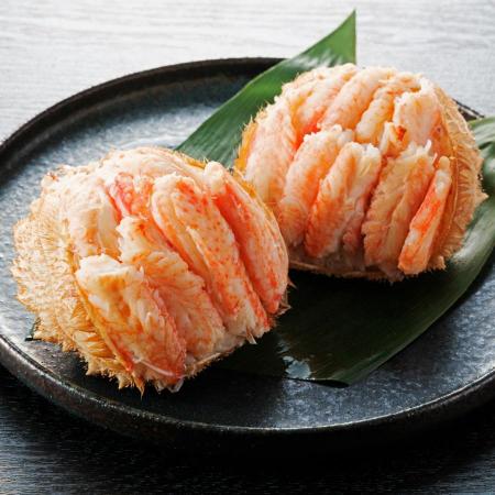 [弘成]「毛蟹」甲羅盛り 110gx2個(計220g)