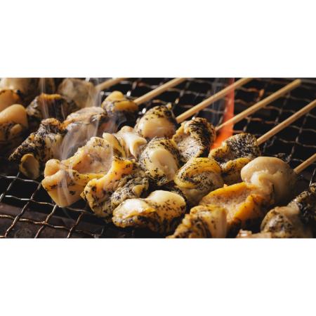 [ひがし北海道・釧路つぶ貝本舗]つぶ串10本入