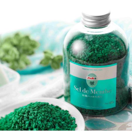 [北見ハッカ通商]セル・デ・メンタ(ハッカ入浴剤)徳用ボトル2本セット