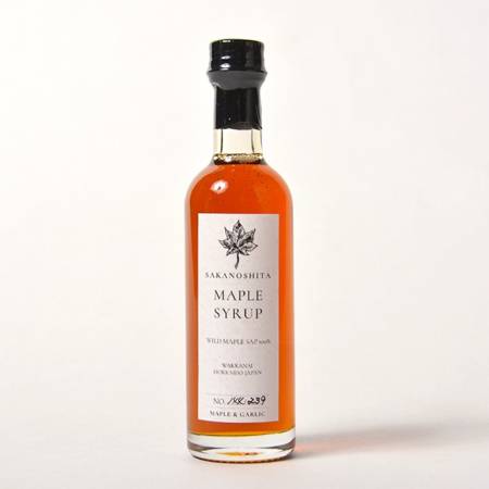 [MAPLE & GARLIC]SAKANOSHITA MAPLE SYRUP 50ml×2