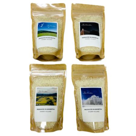 [丸光伊藤興農園]芦別市産ゆめぴりか〜芦別市の風景(春夏秋冬)〜300g×12袋