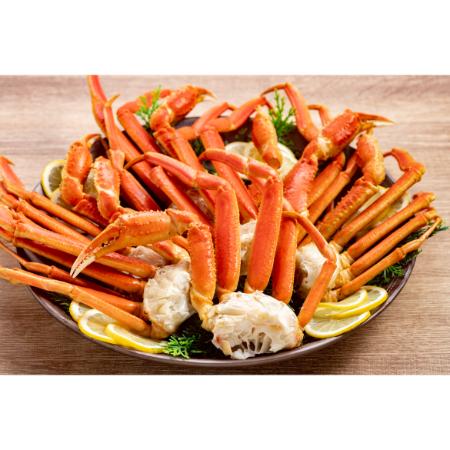 [丸富農水]紋別産ボイルズワイガニ切足1.5kg