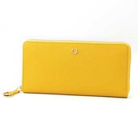 [ソメスサドル]PT-71 ラウンド長財布 イエロー