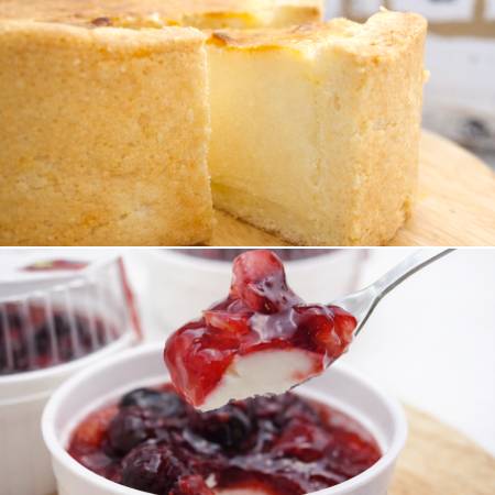 [岩瀬牧場]酪農一番とVeryBerryレアチーズセット