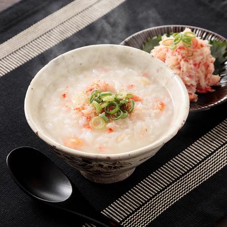 [丸勝水産]ズワイガニスープで作るカニ飯セット