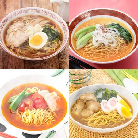 [望月製麺所]6種の味が楽しめる 北海道小麦ラーメン12食セット