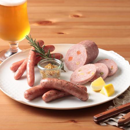 [エーデルワイスファーム]4種ソーセージ詰め合わせ[SF-10]