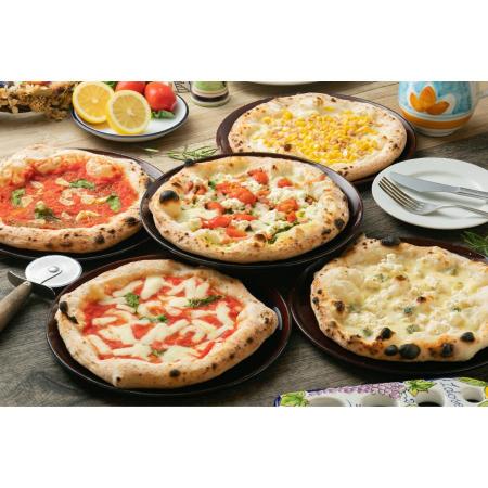 [Pizzeria e Trattoria CERVO]チェルボの石窯 ピッツァ5枚(アソート5種)