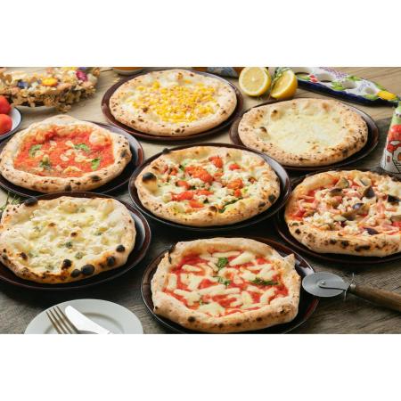 [Pizzeria e Trattoria CERVO]チェルボの石窯 ピッツァ7枚(アソート7種)