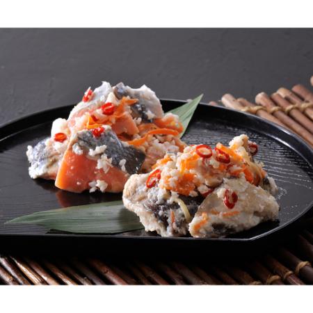 [斉藤漁業]鮭・ほっけ飯寿司セット