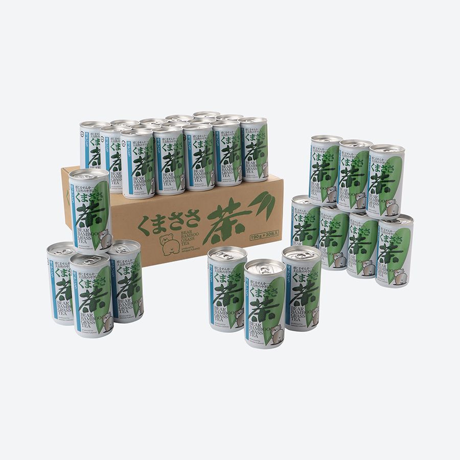 くまささ茶(スチール缶)190g×30缶