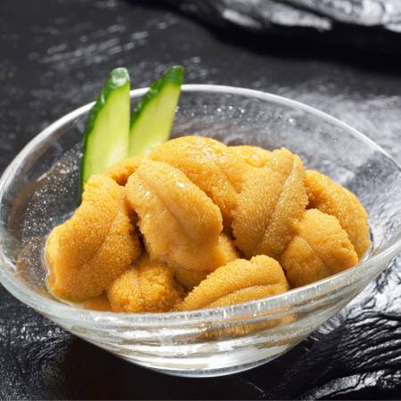 [マリナシーフーズ]北海道産塩水生うに100g
