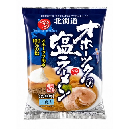 [つらら]オホーツクの塩ラーメン1食×8袋