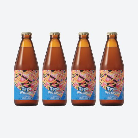 [Lake Toya Beer]Toya Weizen(330ml×4本)