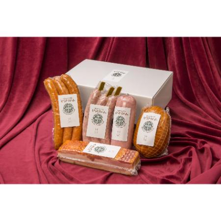 ふるさと納税 ネック500g＆ソーセージ・生ハム2パックセット [No.025] ふるさと納税 ネック500gとモモ肉200g＆ソーセージ・生