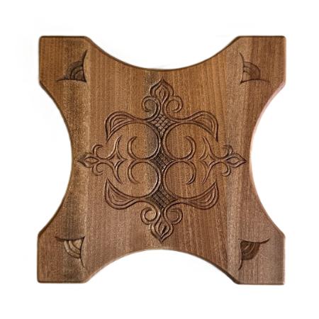 [ramgu]鍋敷き Lサイズ kessyo ウォルナット