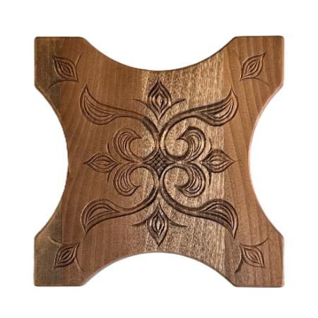 [ramgu]鍋敷き Lサイズ uka ウォルナット