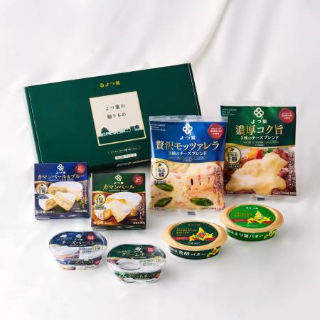 [よつ葉乳業]チーズとバターの食べ比べセット