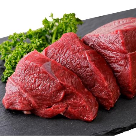[鶴居ベニソン]エゾ鹿モモ肉ブロック400g×2パック