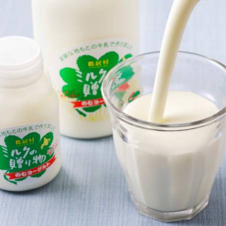 [酪楽館]飲むヨーグルト8本〜ミルクの贈り物セット〜(150ml×6本、500ml×2本)