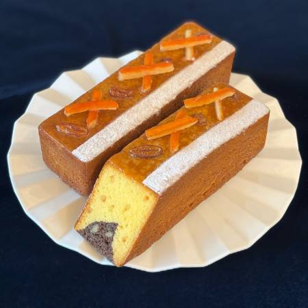 [サロンドロワイヤル]パウンドケーキ「ケーク・ショコラ・オランジュ」