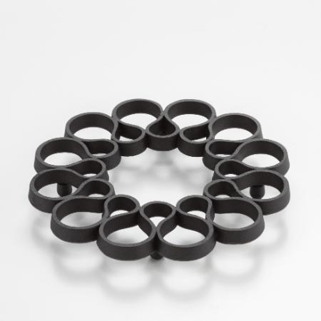 [OIGEN]南部鉄器 瓶敷 さざなみ