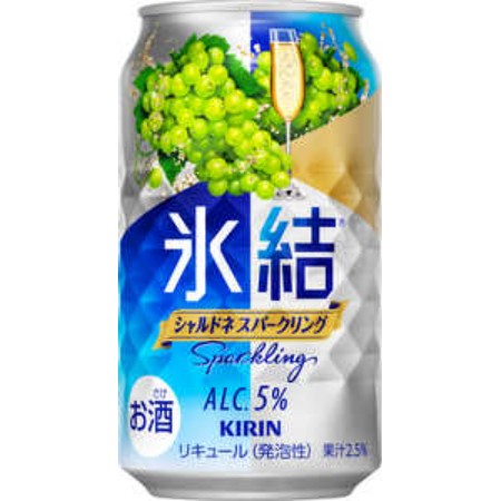 [キリンビール]キリン 氷結(R) シャルドネスパークリング 350ml 缶(お酒)×24本