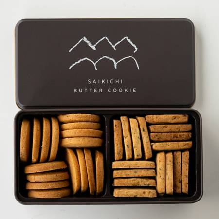 [斉吉]SAIKICHI BUTTER COOKIE 32枚(2種類・各16枚)