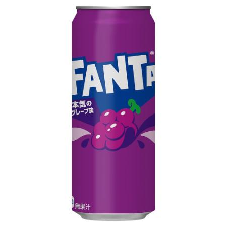 ファンタ グレープ500ml缶×24本入り