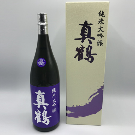 真鶴純米大吟醸(紫)1800ml