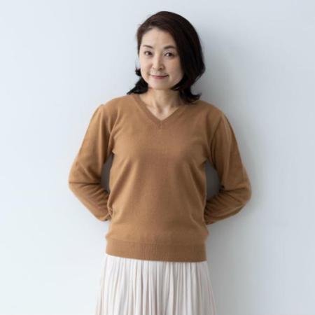 [SHIRATA KNITWORKS/白田のカシミヤ]Vネックプルオーバー ベビーカシミヤ100%[度詰]キャメル(婦人S・M・L)