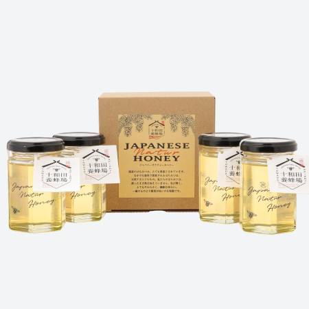 [十和田養蜂場]鹿角産天然アカシア蜂蜜 160g×4個