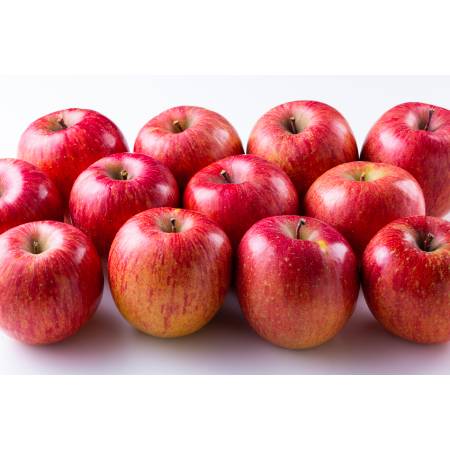 舘山りんご(サンふじ・秀品)中玉・3kg(10〜12玉)