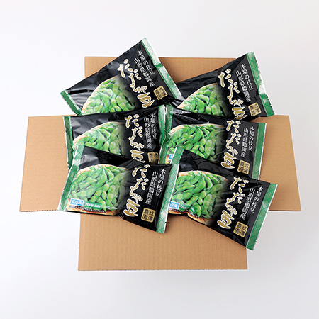 [成澤農園]鶴岡産冷凍だだちゃ豆(さや付)200g×6袋