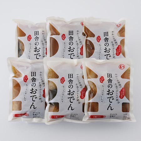 [まるい食品]田舎のおでん詰合せ 470g×6袋