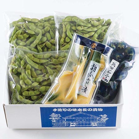 [つけもの処本長]だだちゃ豆セット