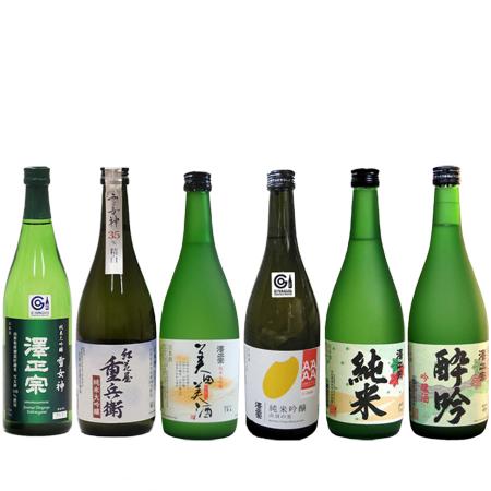 山形県産米の地酒セット720ml×6