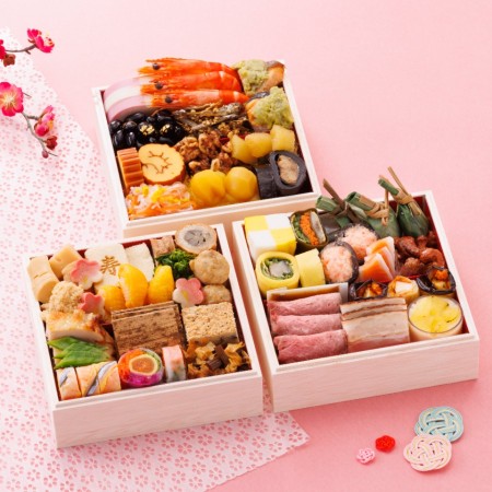 [赤坂あじさい]和洋おせち三段重『桜』(冷凍)3人前[12月30日お届け]