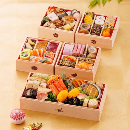 [赤坂あじさい]変則五の重『おせち招福』(冷凍)3〜4人前[12月30日お届け]