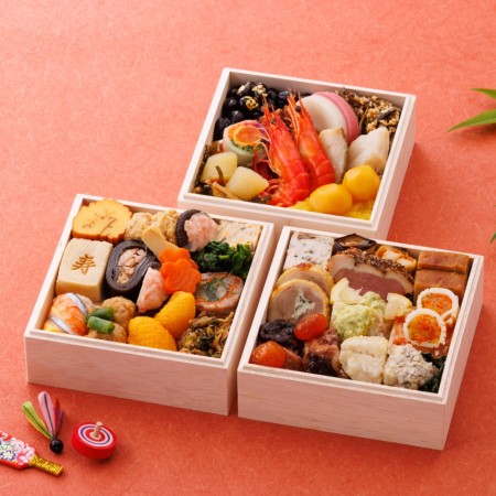 [赤坂あじさい]和洋おせち三段重『雅』(冷凍)2人前[12月30日お届け]