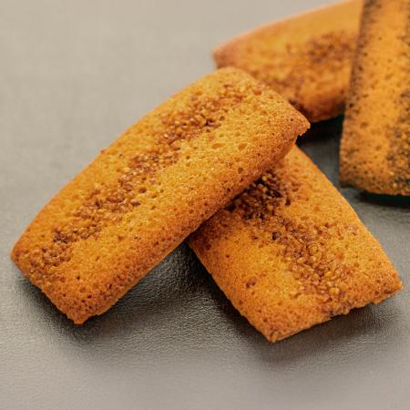 [レストランヒロミチ]焦がしバターたっぷりの来迎寺在来種そば粉&韃靼そばのフィナンシェ6個入り