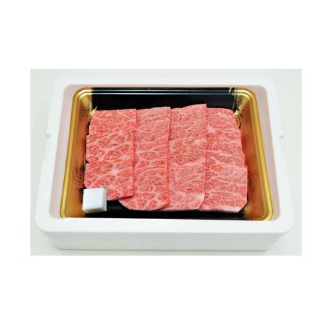 [肉の上杉]福島牛霜降りカルビ焼肉用300g(M0018)