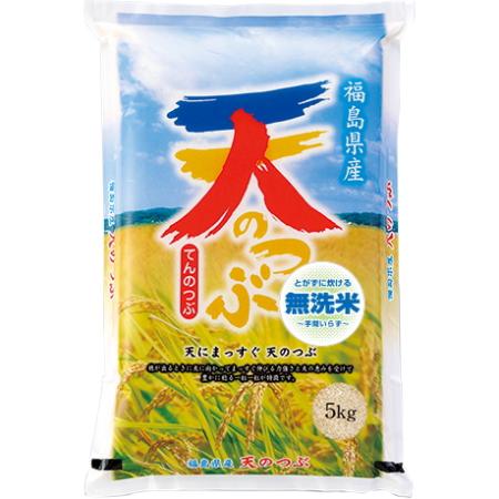 [令和6年産新米]無洗米 天のつぶ 5kg×1