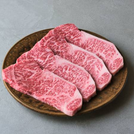 [人形町 すき焼割烹 日山]常陸牛 サーロインステーキ 800g(200g×4枚)