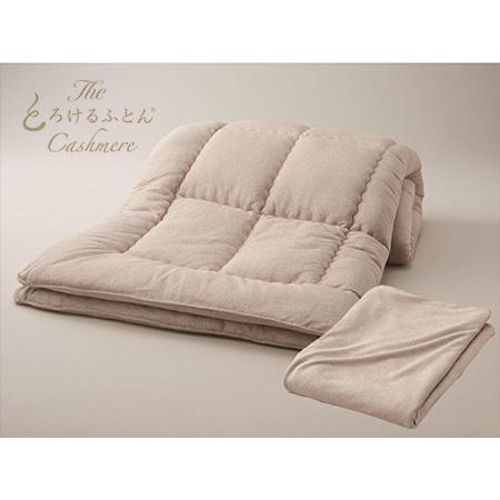 [TheとろけるふとんCashmere]カシミヤ掛けふとん・専用掛けふとんカバーセット セミダブル