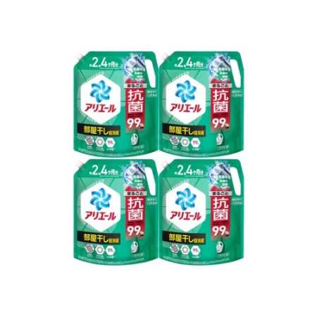 [P&G]アリエールジェル部屋干しプラス つめかえ超ウルトラジャンボサイズ1720g×8