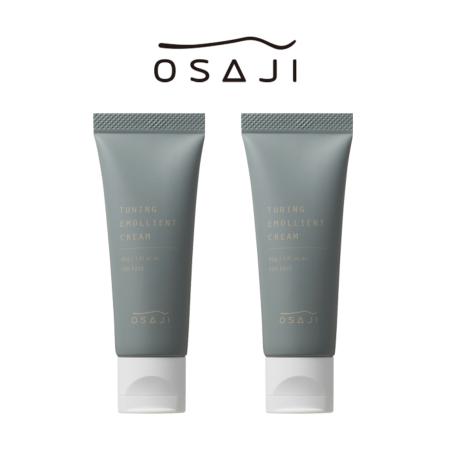 [OSAJI/オサジ]チューニングエモリントクリーム(フェイスクリーム)40g×2本セット