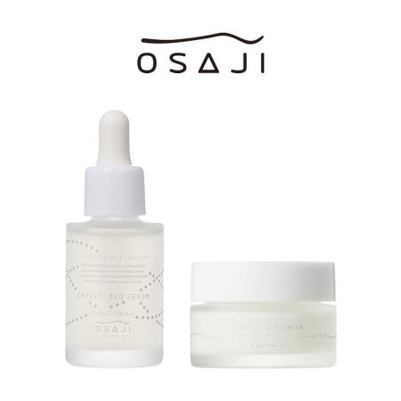 [OSAJI/オサジ]エンリッチバイオセラム(導入美容液)・クリームセット
